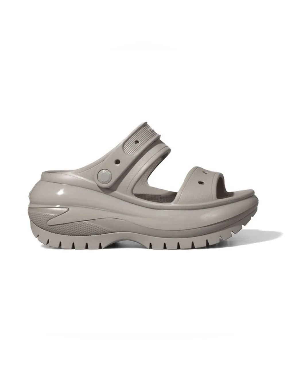 CROCS Mega Crush Sandals Elephant Gray Women’s Size 11 NWT